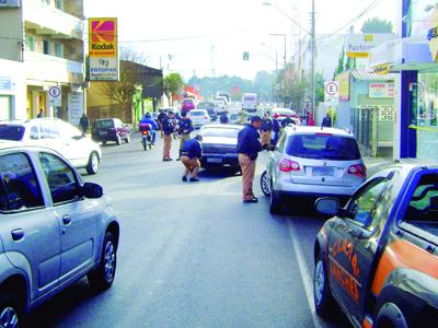 PM realiza Operação Blitz no Centro