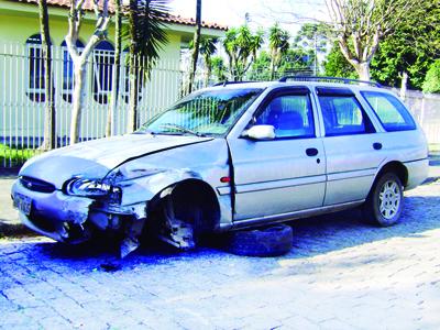 Acidente na Avenida dos Expedicionários 