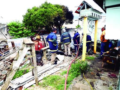 Crianças evitam incêndio em residência 