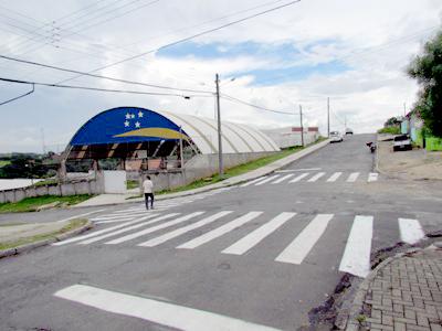 Jardim Guarany recebe sinalização de trânsito