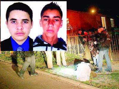 Executados na frente de igreja