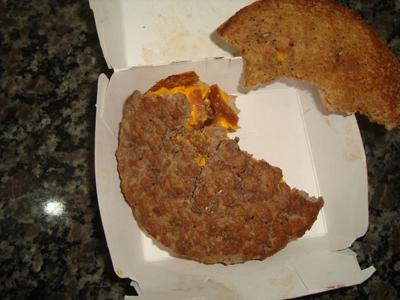 Inseto na comida