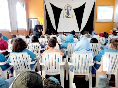 Segurança é tema de palestra em escola