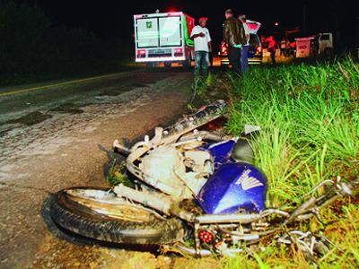 Motociclista morre em acidente na Estrada do Cerne