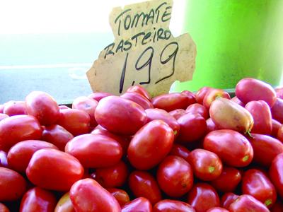 Queda no preço do tomate