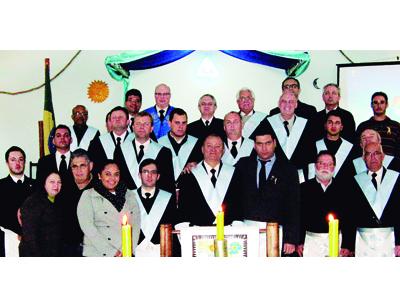 Prefeito visita loja maçônica e presta contas do seu Governo