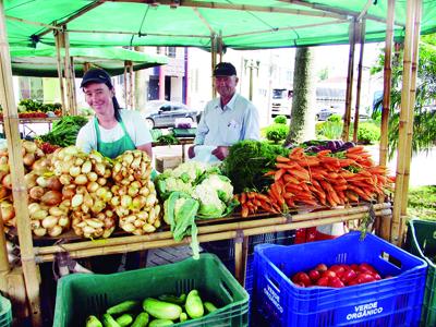 Feira Orgânica  atenderá no Natal