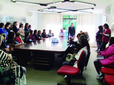 ?Eu respeito a greve de vocês? disse o Prefeito