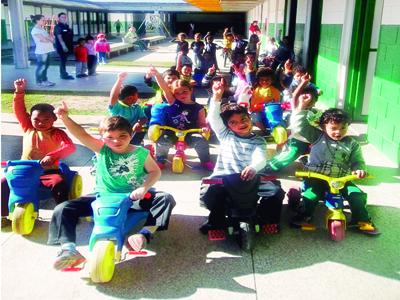 Alunos aprendem importância  dos meios de transporte