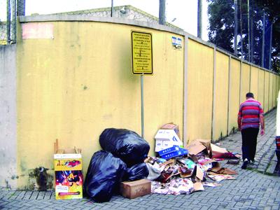 Centro necessita de mais atenção 