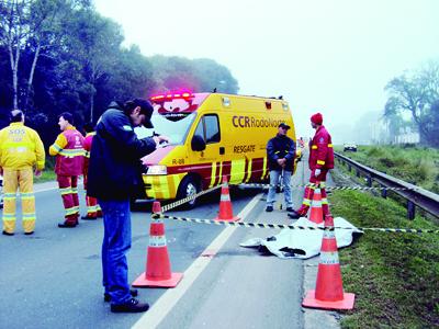 Idoso morre atropelado na BR 277 Rondinha