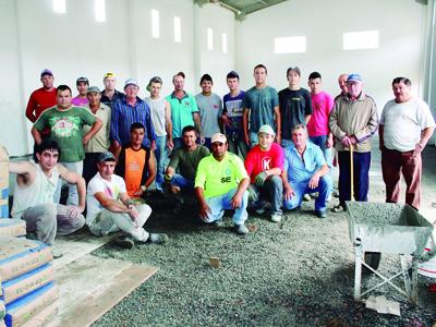 Mutirão de obras na Capela de São Vicente de Paulo