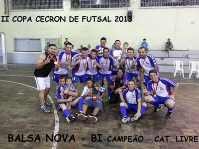 II Copa Cecron  de Futsal 2013
