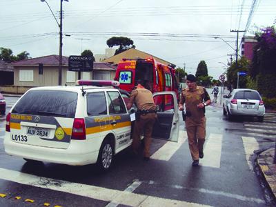 Acidente deixa uma pessoa ferida