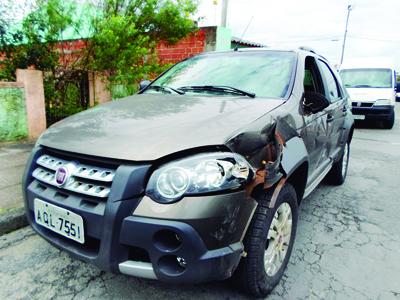 Motociclista ferido em colisão na Francisco Xavier com a Barão