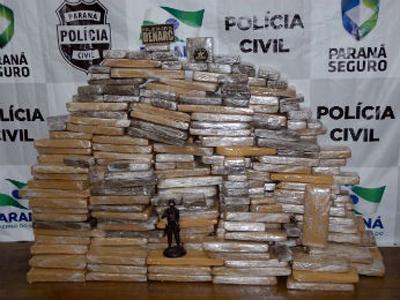 Denarc apreende 330 quilos de maconha 