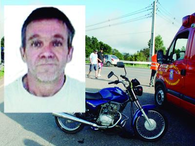 Motoqueiro morre em acidente 