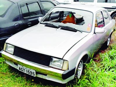 Chevette furtado no centro é encontrado no Serrinha