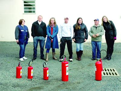 Funcionários da Câmara de Balsa Nova  participam de treinamento com bombeiros