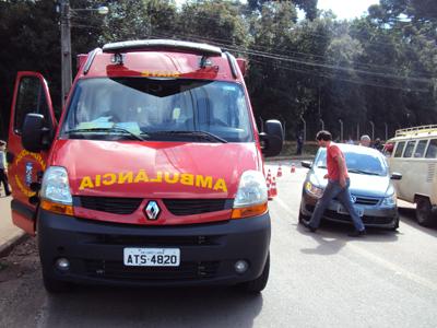 Mulher ferida em acidente no Partênope