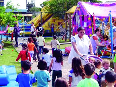 Dia da Criança com antecedência e muita festa no CMEI Rudolf Göhringer