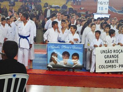 Balsa Nova representada na 2ª etapa Paranaense de Karatê Goju Ryu