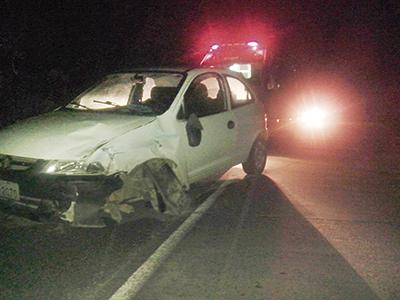 Motociclista gravemente ferido em colisão no Itambézinho