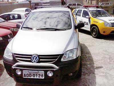 Preso com carro furtado