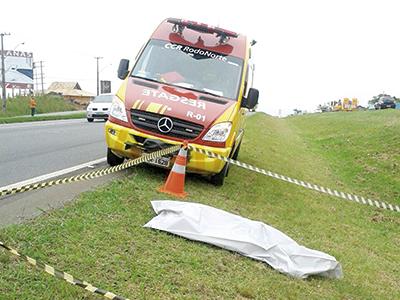 Idosa morre atropelada na Rondinha