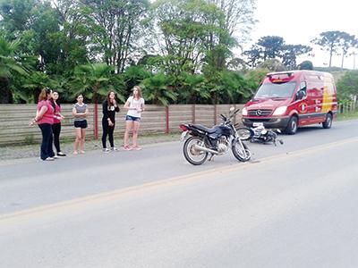 Colisão entre motos na PR 510 deixa dois feridos