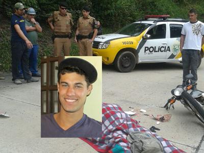 Motociclista morre em acidente na Estrada da Jazida