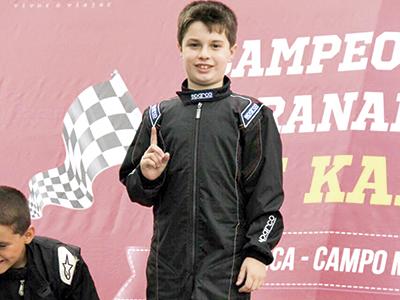 Campeão Paranaense de Kart