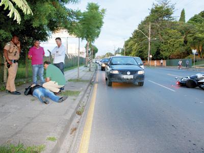 Acidente na Avenida Pigatto