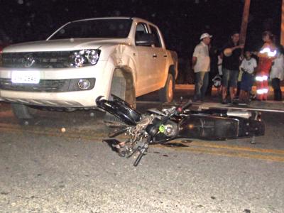 Motociclista ferido