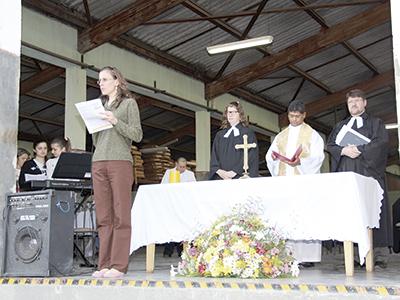 Porcelana Schmidt  realiza Missa Ecumênica