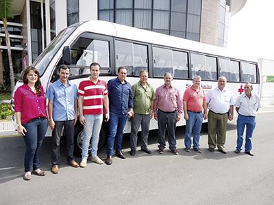 Novo veículo para transporte de pacientes em Balsa Nova