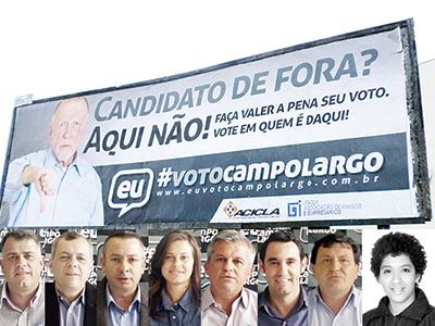 Cidade comemora sucesso do #votocampolargo