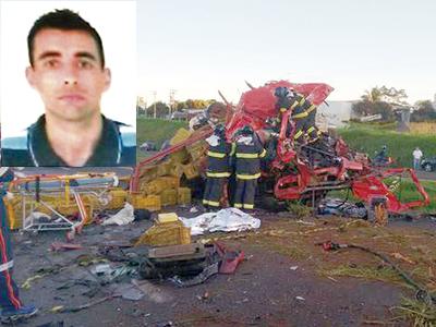 Caminhoneiro campo-larguense morre em acidente no Estado de São Paulo