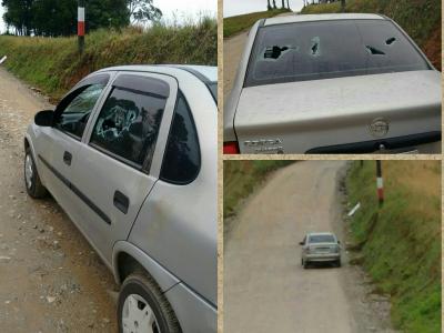 Corsa roubado na 277 encontrado no C. Dom Pedro