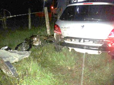 Motociclista perde a vida em acidente na Estrada da Balsa