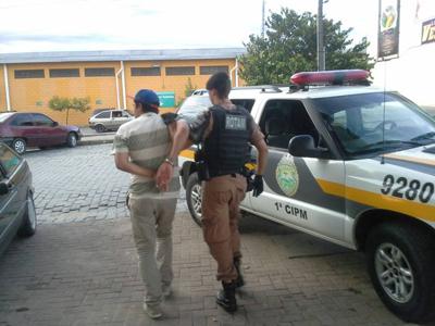 Foragido da Cadeia de Campo Largo foi preso na Lapa.