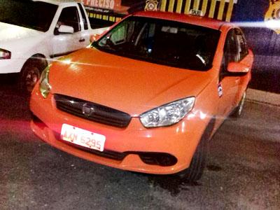 Taxista de Curitiba assaltado por passageiro em Campo Largo