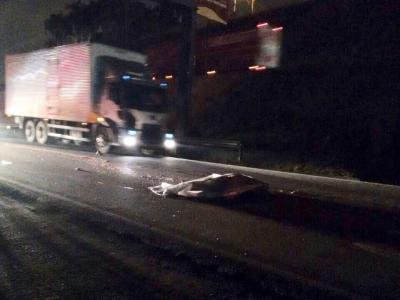 Motociclista morre em acidente no km 103