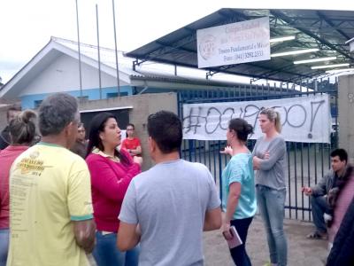 Alunos do CESPSP voltam a ocupar colégio