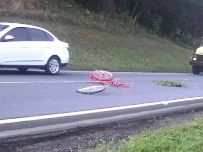 Idoso morre atropelado na BR 277 no São Caetano