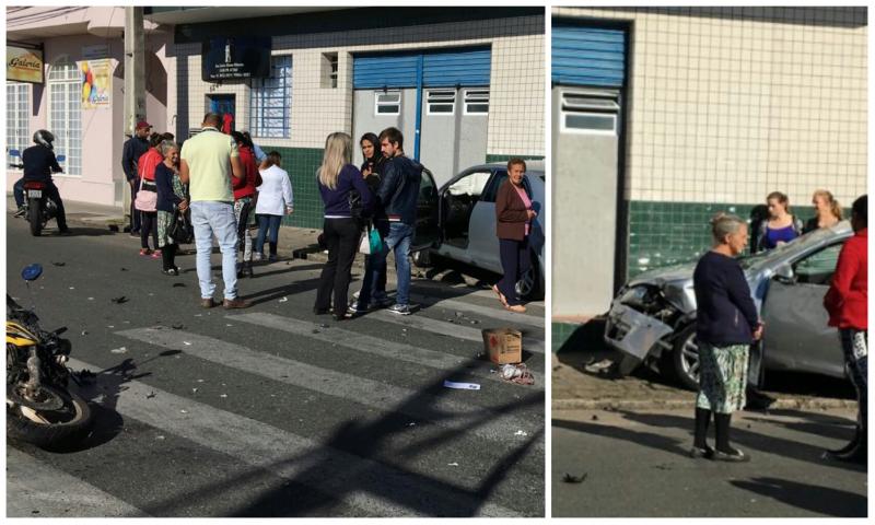 Colisão na Benedito Soares Pinto deixa motociclista em estado grave