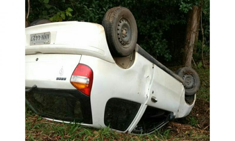 Siate socorre motorista ferido em acidente em Bateias