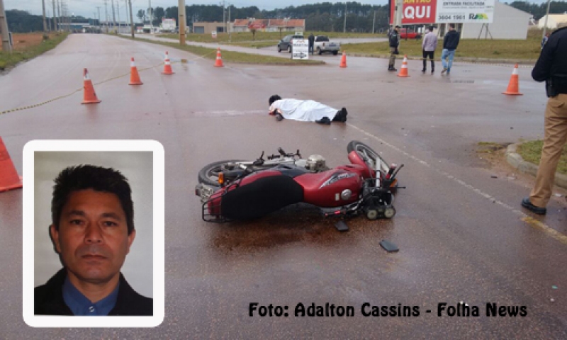 Motociclista morre em acidente na cidade de Fazenda Rio Grande