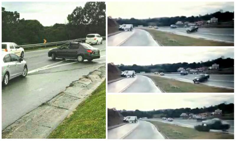 Acidentes na BR 277 no trecho entre Campo Largo a Curitiba