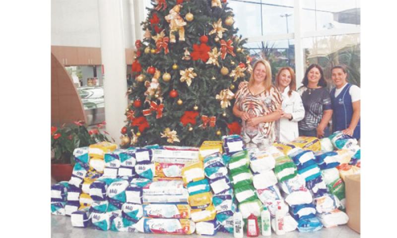 Campanha Gente Presente arrecada fraldas para pacientes do Hospital do Rocio